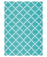 Long Street Looms Backyard BAC091 4'4" x 6'3" Outdoor Area Rug