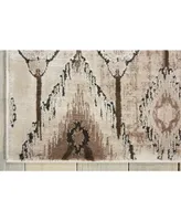 Long Street Looms Fate FAT02 Beige 5'3" x 7'4" Area Rug