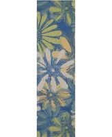 Long Street Looms Backyard BAC022 2'3" x 8' Runner Rug