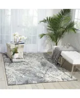 Long Street Looms Samuel SAM11 Gray 7'10" x 10'6" Area Rug