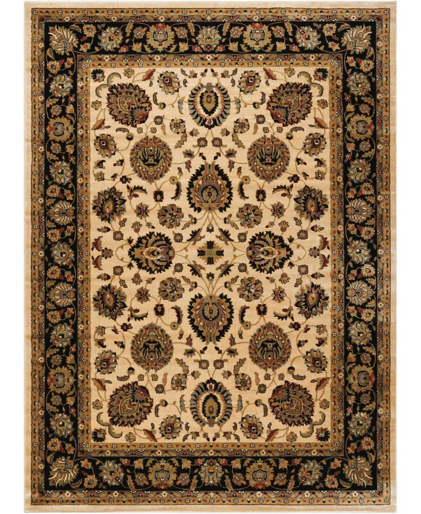 Long Street Looms Modino MOD01 Ivory 7'10" x 10'10" Area Rug