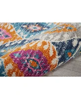 Long Street Looms Zeal ZEA02 Multi 2'2" x 7'6" Runner Rug