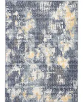 Long Street Looms City Style CIS05 Ivory, Mist 4' x 6' Area Rug