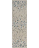 Long Street Looms Peace PEA04 2'3" x 7'3" Runner Rug
