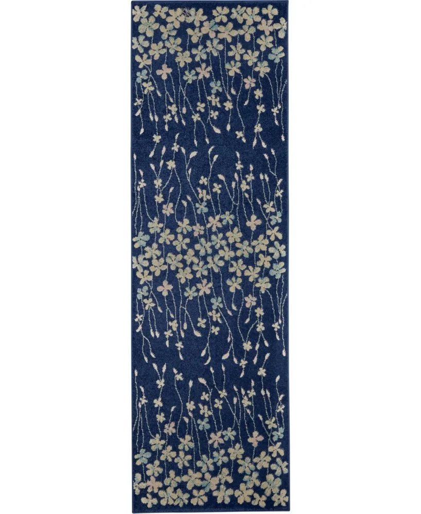 Long Street Looms Peace PEA04 2'3" x 7'3" Runner Rug