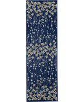 Long Street Looms Peace PEA04 2'3" x 7'3" Runner Rug