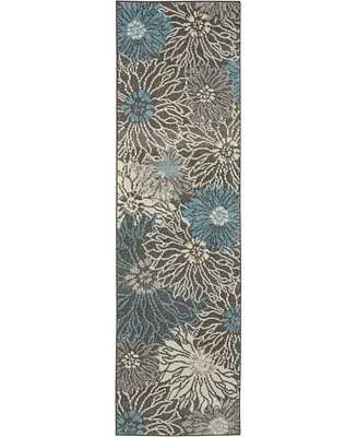 Long Street Looms Zeal ZEA17 2'2" x 7'6" Runner Rug