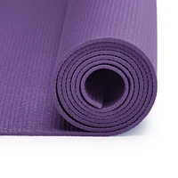 Sunny Health & Fitness Durable Tear-Resistant Yoga Mat, Purple