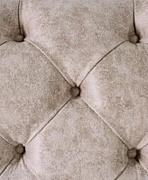 Furniture of America Lundstrom Upholstered Love Seat