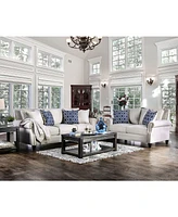 Furniture of America Ben Lomond Upholstered Love Seat