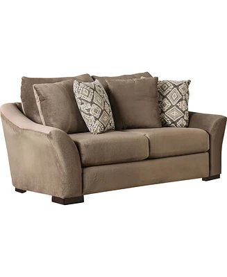 Furniture of America Mallena Upholstered Love Seat