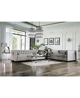 Furniture of America Cantar Upholstered Love Seat