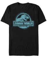 Fifth Sun Jurassic World Fallen Kingdom Men's System Breach Logo Icon Short Sleeve T-Shirt