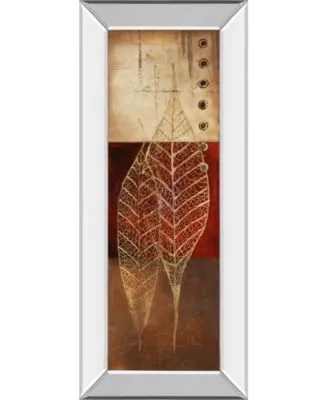 Classy Art Fossil Leaves By Patricia Pinto Mirror Framed Print Wall Art Collection