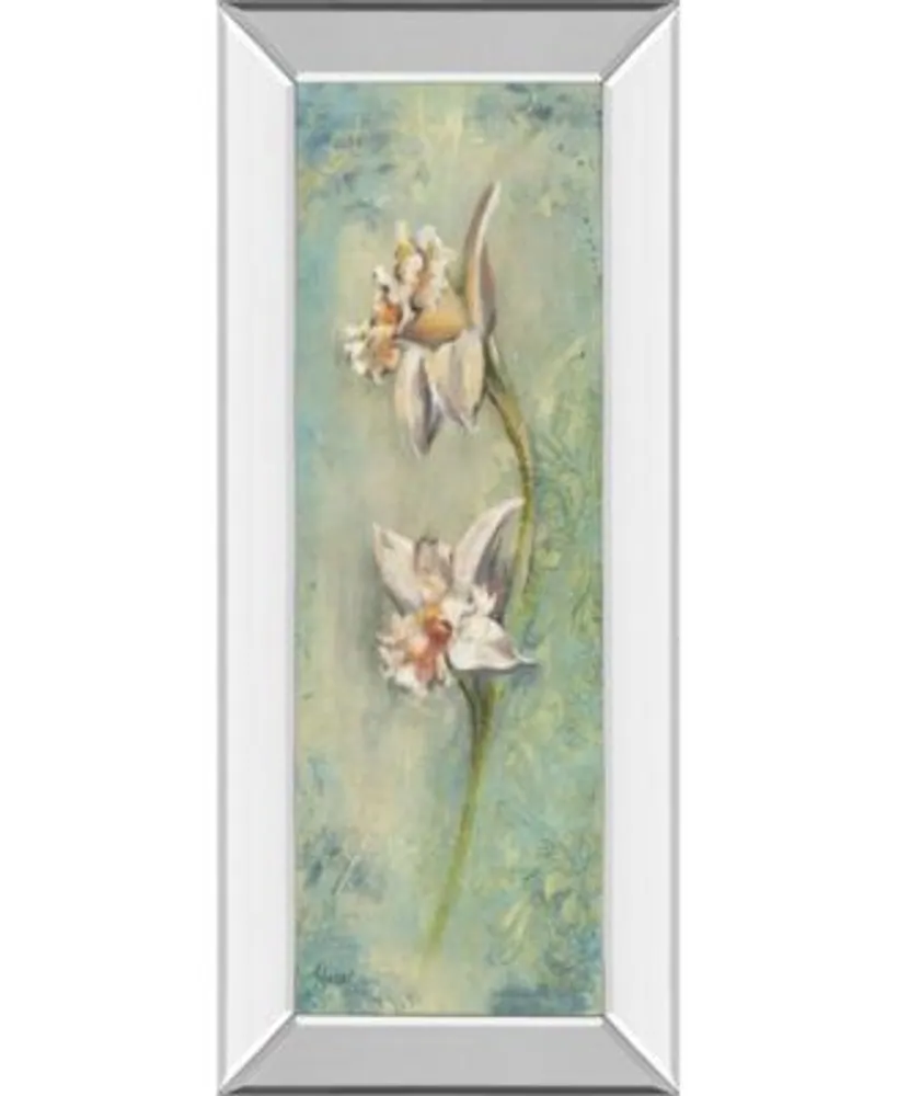 Classy Art Floral By Lee Hazel Mirror Framed Print Wall Art Collection