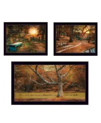 Trendy Decor 4u Tranquil Spaces 3 Piece Vignette By Robin Lee Vieira Collection