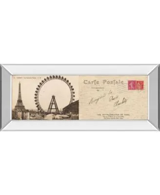 Classy Art Lettre De Paris By Wild Apple Graphics Mirror Framed Print Wall Art Collection