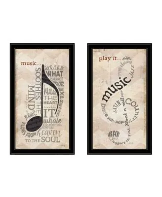 Trendy Decor 4u Music Collection 2 Piece Vignette By Marla Rae Collection