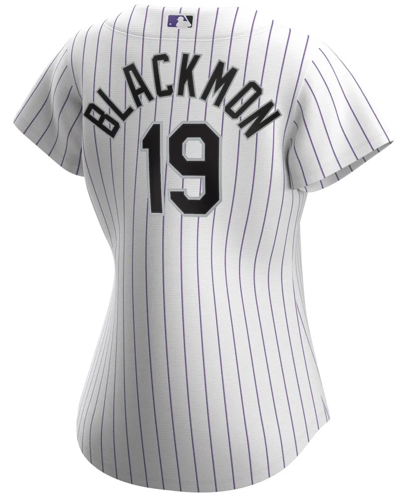 Youth Nike Charlie Blackmon Purple Colorado Rockies Player Name & Number  T-Shirt
