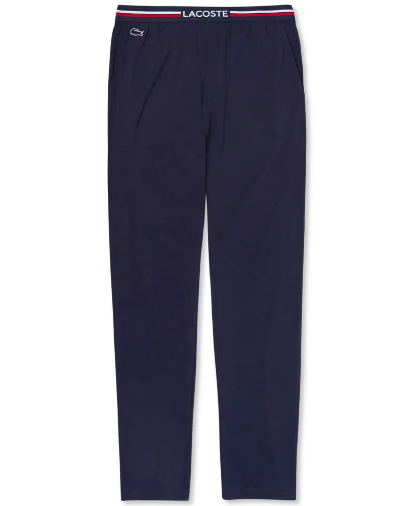 Lacoste Men's Cotton Fleece Lounge Jogger Pants - Macy's