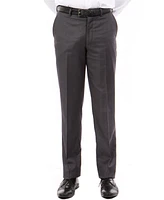 Tazio Men's Slim-Fit Flat Front Stretch Dress Pants