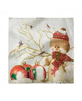 Ambesonne Christmas Set of 4 Napkins
