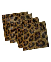 Ambesonne Psychedelic Set of 4 Napkins