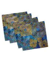 Ambesonne Ethnic Set of 4 Napkins