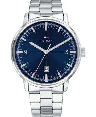 Tommy Hilfiger Men's Stainless Steel Bracelet Watch 44mm, Created for Macy's