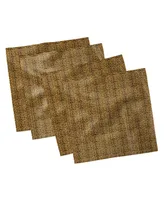 Ambesonne Leopard Print Set of 4 Napkins, 18" x 18"