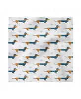 Ambesonne Dachshund Set of 4 Napkins