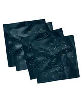 Ambesonne Constellation Set of 4 Napkins, 18" x 18"