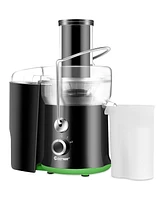 Costway Electric Juicer Wide Mouth Fruit & Vegetable Centrifugal Juice Extractor 2 Speed