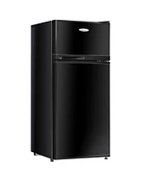 2 Doors 3.4 cu ft. Unit Compact Mini Refrigerator Freezer Cooler