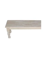 International Concepts Farmhouse Bench