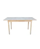International Concepts Table with Butterfly Extension