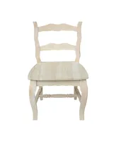 International Concepts Versailles Side Chairs, Set of 2