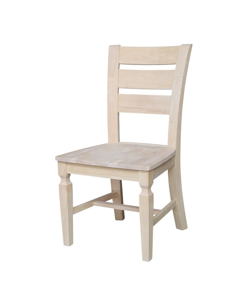 International Concepts Vista Ladderback Chairs