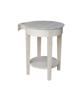 International Concepts Phillips Accent Table with Drawer