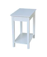 International Concepts Narrow End Table