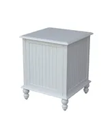International Concepts Cottage Collection End Table with Drawer
