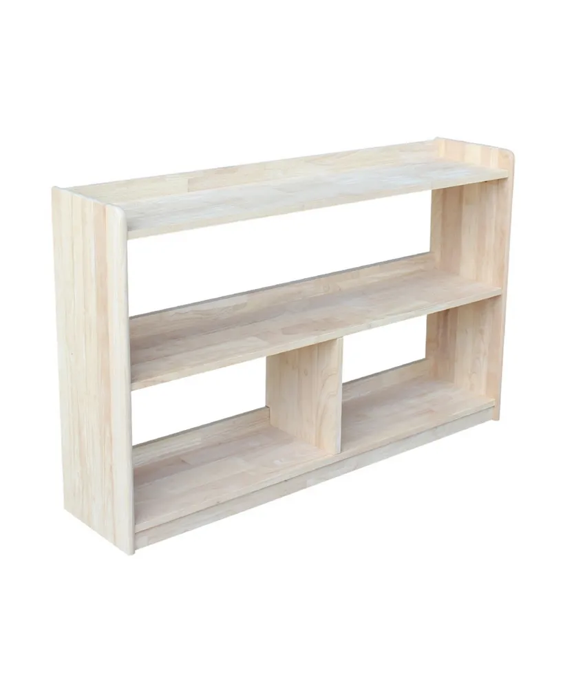 International Concepts Abby Divided Bookcase