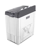 Portable Mini Compact Twin Tub 20Lbs Total Washing Machine Washer