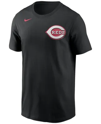 Nike Cincinnati Reds Men's Swoosh Wordmark T-Shirt