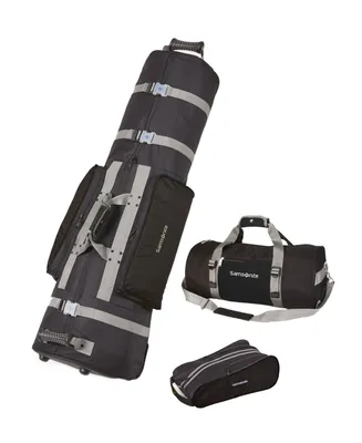 Samsonite Deluxe 3 Piece Golf Travel Set