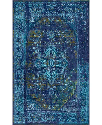 nuLoom Giza Vintage-Inspired Persian Reiko 4'4" x 6' Area Rug