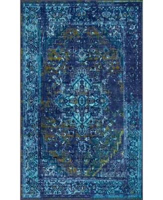 nuLoom Giza Vintage-Inspired Persian Reiko 3' x 5' Area Rug