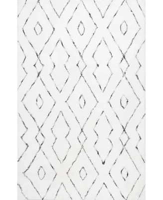 nuLoom Kazbar Lauren Lattice 4' x 6' Area Rug