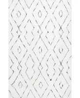 nuLoom Kazbar Lauren Lattice 4' x 6' Area Rug