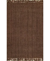 nuLoom Natura Collection Chunky Loop 5' x 7'6" Area Rug